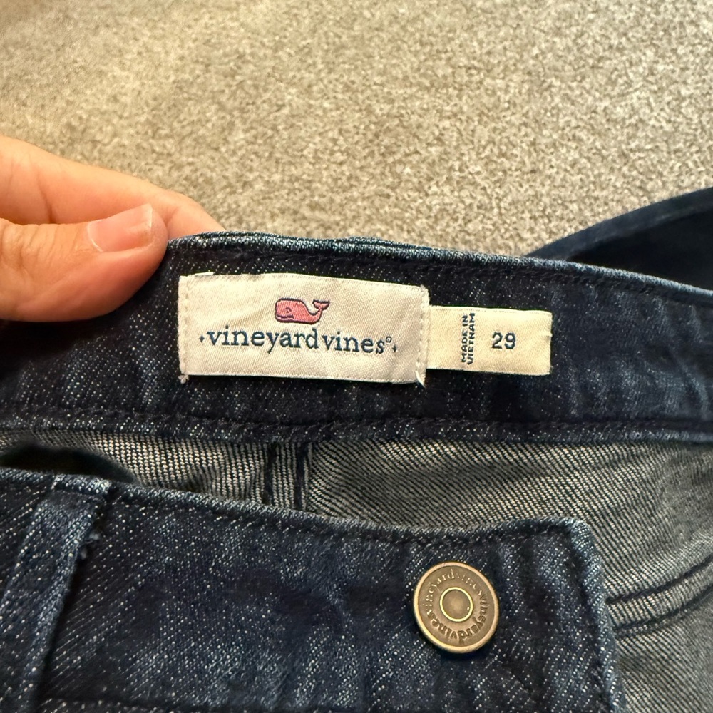 Vineyard Vines Women's Dark Blue Denim Jeans